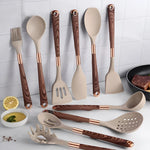Non-Stick Silicone Kitchen Utensil Set - Dotisk