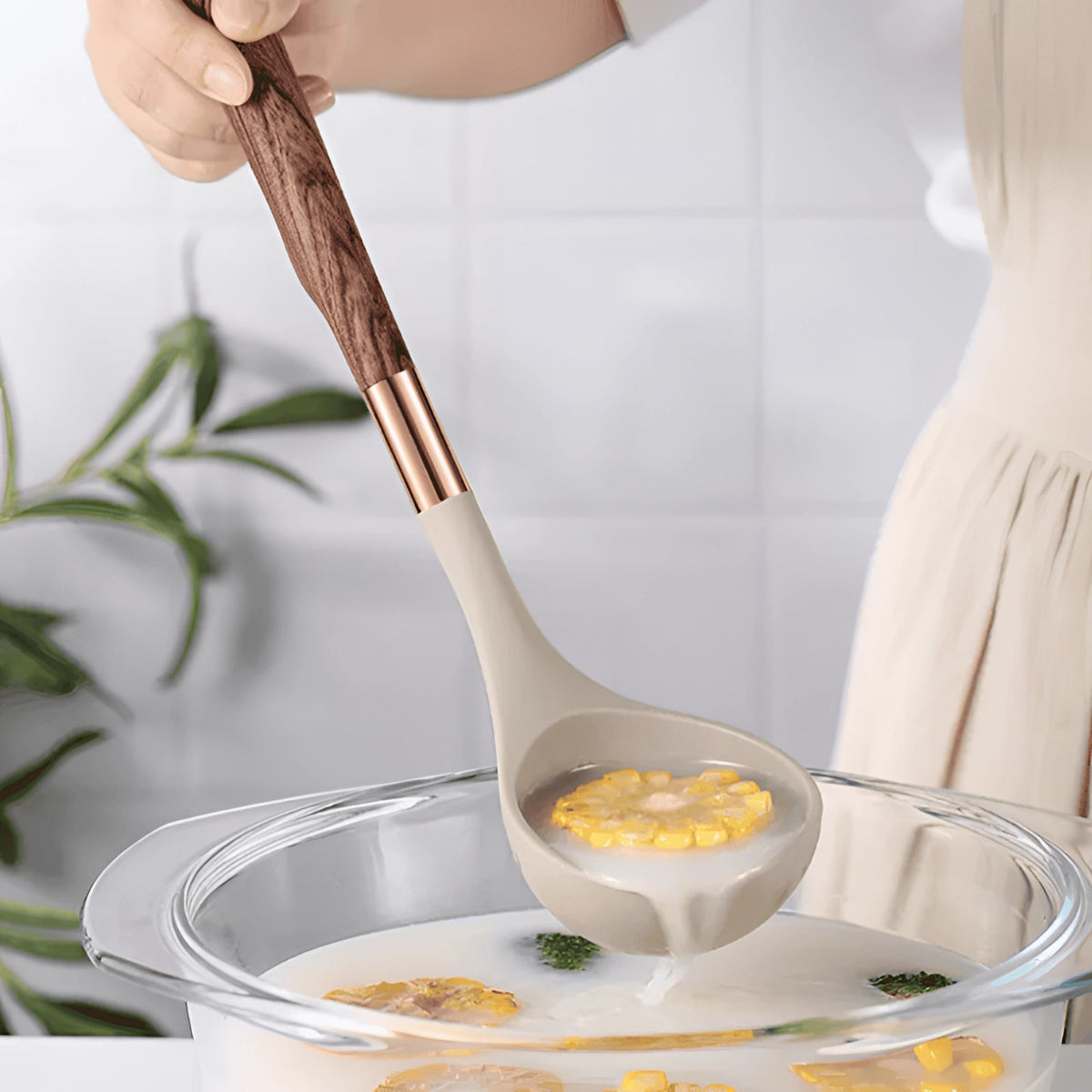 Non-Stick Silicone Kitchen Utensil Set