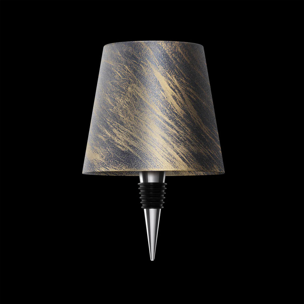 Touch-Controlled LED Accent Lamp with Iron Base – Cordless Desk Light for Nightstands, Home Office, Bedroom & Living Room Decor