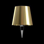 Touch-Controlled LED Accent Lamp with Iron Base – Cordless Desk Light for Nightstands, Home Office, Bedroom & Living Room Decor