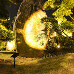 Adjustable LED Solar Stake Light 18.7 in Waterproof for Yard Pathways Driveways Landscaping Spotlight Dusk-to-Dawn Ground Garden Decor Accen