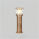 Weather-Resistant Pathway Bollard Light 6-in Aluminum Post Lamp for Driveways Gardens Patios IP65 Waterproof Outdoor Standing Light E26 Sock