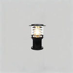 Weather-Resistant Pathway Bollard Light 6-in Aluminum Post Lamp for Driveways Gardens Patios IP65 Waterproof Outdoor Standing Light E26 Sock