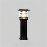 Weather-Resistant Pathway Bollard Light 6-in Aluminum Post Lamp for Driveways Gardens Patios IP65 Waterproof Outdoor Standing Light E26 Sock