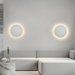 Modern Metal Sconce with Acrylic Shade in Black or White for Hallway Bedroom Living Room Indoor Ambient Lighting LED Fixture Contemporary Ho