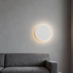 Modern Metal Sconce with Acrylic Shade in Black or White for Hallway Bedroom Living Room Indoor Ambient Lighting LED Fixture Contemporary Ho