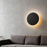 Modern Metal Sconce with Acrylic Shade in Black or White for Hallway Bedroom Living Room Indoor Ambient Lighting LED Fixture Contemporary Ho