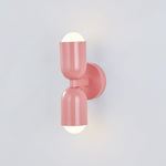 Metal Cylinder Wall Sconce Modern Accent Light for Bedroom Living Room Hardwired LED Indoor Fixture