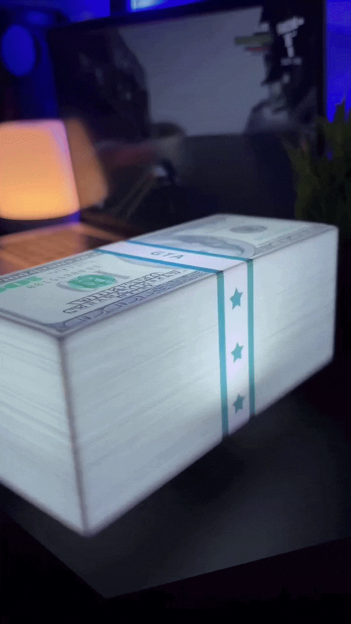 CashGlitch™ -Floating Money Lamp