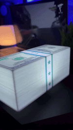 CashGlitch™ -Floating Money Lamp
