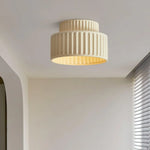 Semi Flush Mount Light Fixture 10 Inch Resin Dome for Low Ceilings Hallway Entry Foyer Bedroom Transitional Classic Home Décor
