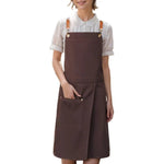 Lunara Chef Apron - Water-Resistant Canvas, Adjustable Straps and Pockets