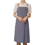 Lunara Chef Apron - Water-Resistant Canvas, Adjustable Straps and Pockets