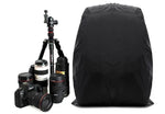 Camera Backpack Compact Adjustable Padded Dividers & Double Zippers