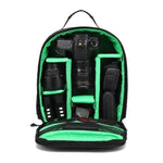 Camera Backpack Compact Adjustable Padded Dividers & Double Zippers