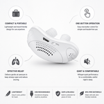 Compact Portable One-Button Micro CPAP