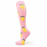 Compression Socks Knee-High Graduated Support Breathable Cotton Blend