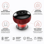 Cupping Massager Cordless Vacuum Suction & Heat Therapy