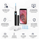 Earwax Removal Endoscope HD Camera Silicone Tips Type-C