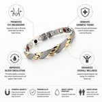 Magnetic Bracelet Alloy Electroplated Multicolor