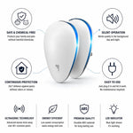 Pest Repeller Ultrasonic Silent Plug-In