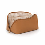 Travel Cosmetic Bag Large Capacity Water-Resistant PU Leather
