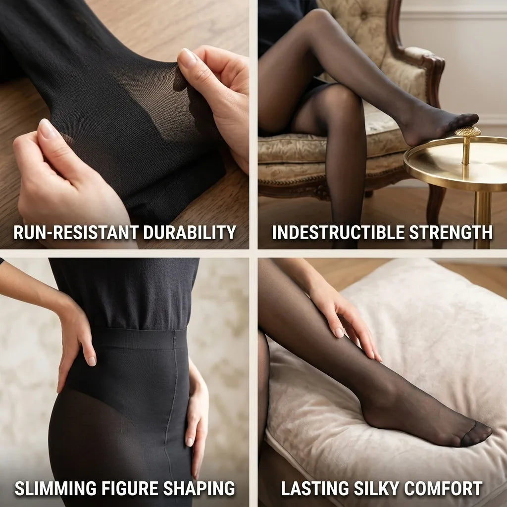 Women's Tights Run-Resistant Slimming