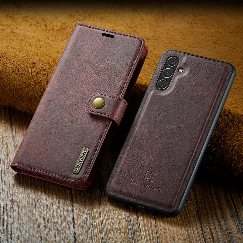 Premium Leather Cover for Samsung Phone