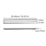 Motion Sensor LED Light Bar with Magnetic Mount for Closets, Hallways & Stairs – 3 Sizes, USB Rechargeable