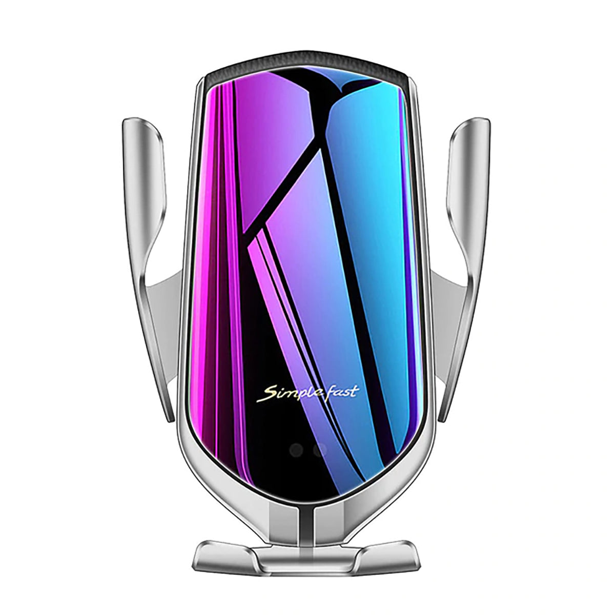 Auto-Grip Wireless Charging Phone Mount for Car Vent - Infrared Sensor, 360° Rotation, Qi Fast Charge Holder