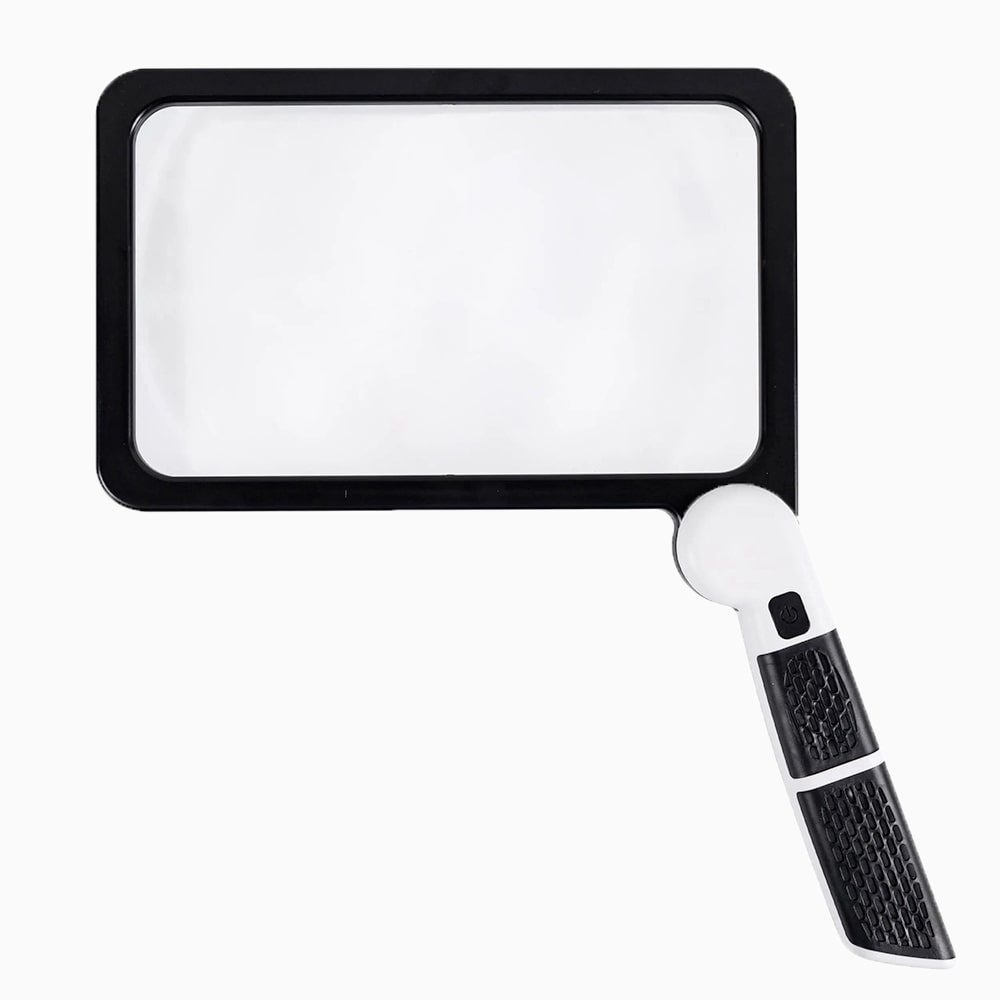 Bright LED Magnifying Glass with 5X Zoom Lens - Dotisk