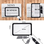 Bright LED Magnifying Glass with 5X Zoom Lens