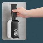 PRESSIQ – Manual Toothpaste Dispenser for Organized Bathroom Use