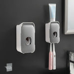 PRESSIQ – Manual Toothpaste Dispenser for Organized Bathroom Use