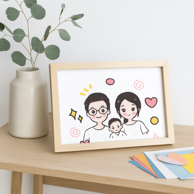 Stylish Picture Frame - Dotisk