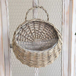 WillowNest Basket - Hanging Storage Basket - Rustic Style - Natural Decor