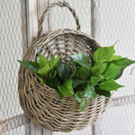 WillowNest Basket - Hanging Storage Basket - Rustic Style - Natural Decor