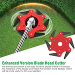 Long Lasting 6 Blade Razor Sharp Trimmer Head Replacement