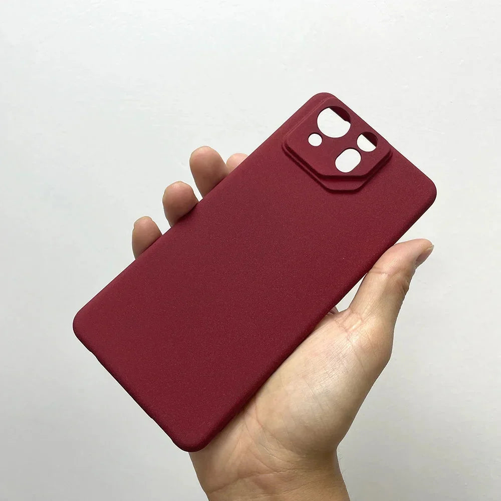 Protective Silicone Phone Case for ASUS Zenfone – Shock Absorbing Slim Cover with Camera Guard & Anti-Fingerprint Finish