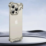 Aluminum Edge-Guard iPhone Bumper – Frameless Camera & Corner Shield for 12-17 Series