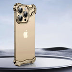Aluminum Edge-Guard iPhone Bumper – Frameless Camera & Corner Shield for 12-17 Series