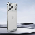 Aluminum Edge-Guard iPhone Bumper – Frameless Camera & Corner Shield for 12-17 Series