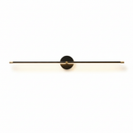 LED Bathroom Vanity Light Bar 27 Inch Modern Wall Sconce Fixture for Mirror Makeup Lighting Chrome Gold Black Hardwired Indoor 12W Warm Whit