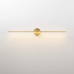 LED Bathroom Vanity Light Bar 27 Inch Modern Wall Sconce Fixture for Mirror Makeup Lighting Chrome Gold Black Hardwired Indoor 12W Warm Whit
