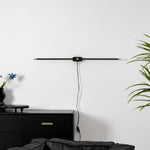 Bathroom Vanity Mirror Light Bar 27 in Metal Wall Mount LED Fixture Dimmable Warm Neutral Cool White for Makeup Bath Cabinet