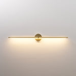 LED Bathroom Vanity Light Bar 27 Inch Modern Wall Sconce Fixture for Mirror Makeup Lighting Chrome Gold Black Hardwired Indoor 12W Warm Whit