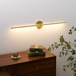 LED Bathroom Vanity Light Bar 27 Inch Modern Wall Sconce Fixture for Mirror Makeup Lighting Chrome Gold Black Hardwired Indoor 12W Warm Whit