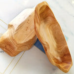 Mira Serving Fruit Tray - Rustic Wood, Natural Design