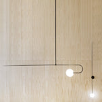 Sculptural Ceiling Light with Opaline Glass Diffusers Black & Brass Finish Multi-Arm Design for Dining Room Entryway Modern Overhead Fixture