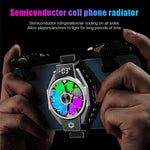 Mobile Fan | Clip-On Cooling Fan with Smart Temperature Display | Portable Solution for Mobile Devices